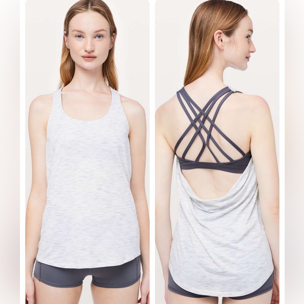 NWOT Lululemon Slay The Studio 2-In-1 Tank *Medium Support B/C Cup (Size 8)